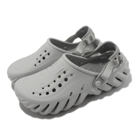 Crocs 涼拖鞋 Echo Clog 男鞋 女鞋 灰 大氣灰 波波克駱格 卡駱馳 2079371FT