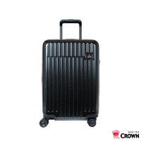 (5/4限定價)CROWN 皇冠 21吋 防盜拉鍊箱拉桿箱 登機箱 行李箱
