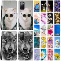 For Samsung Galxay S20 FE Case Samsung S20 Plus Ultra FE Cover Wallet Leather Flip Case For Galaxy S20+ Magnet Book Phone Cases