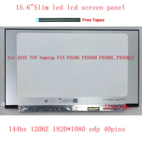 144Hz for Asus TUF A15 FA506QR FA506QM FA506IV FX506HM 15.6" FHD IPS LAPTOP LCD LED Display Screen Panel Matrix Replacement