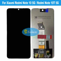 For Xiaomi Redmi Note 10 5G M2103K19G M2103K19C LCD Display Touch Screen Digitizer Assembly For Redmi Note 10T 5G M2103K19I