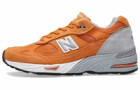 NEW BALANCE 991 GREY/ORANGE