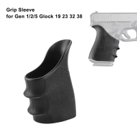 Grip Sleeve Hand ยางกันลื่น Grip สําหรับ Glock 19 คําแนะนําการขายที่ร้อนแรงในเดือนนี้