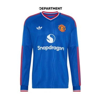 Jersey Bola Pria ADIDAS MANCHESTER UNITED FC 26/27 AWAY LS KB5555 ORIGINAL XXL