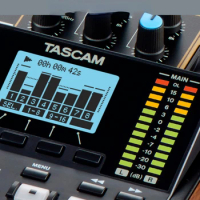 TASCAM Model16 Mixer, USB Live Sound Card Rack, Reverb Mobile Phone Live Music Recording