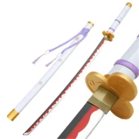 104Cm Mới Nhất Cosplay Roronoa Zoro Trắng/Đen Yama Quỷ 2nd Kitetsu Enma Sauron Vũ Khí Gỗ Thanh Kiếm Chống Đỡ