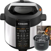 COSORI Electric Pressure Cooker 6 Quart, 9-in-1 Instant Multi Cooker, 13 Presets,Rice Slow Sauté Pot, 1100W, Stainless Steel