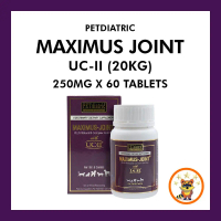 Dijual PETDiatric ®   Maximus Joint 20kg Canine Fe Dog Cat Kucing 250mg x 60 tablet