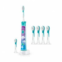 【Philips 飛利浦】Sonicare 新一代兒童音波震動牙刷/電動牙刷 HX6322/04