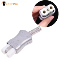 New 6mm IEC C8 Ceramic Wiring Industry Socket Plug High Temperature Male Female Connector Electric Oven Power Outlet 35A