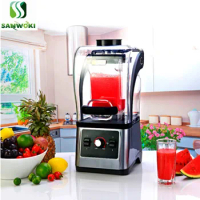 Commercial 1.6L ice Blender machine Mixing machine With Sound Cover Juicer Mixer Ice Crusher machine Smoothies Maker machine