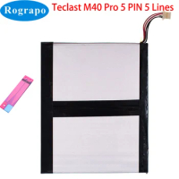 New 8000mAh Tablet PC Battery For Teclast M40 Pro M40Pro 3.8V 5 Wire Plug