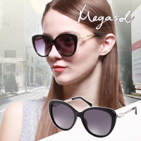 【MEGASOL】寶麗萊UV400偏光太陽眼鏡(高貴珍珠氣質款-1728)