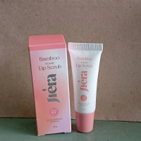 jiera lip scrub with saffron extract