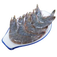 【賣魚的家】泰國生凍白蝦 約15-18尾/盒 共4盒組(淨重500g±3%/盒)
