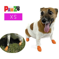 美國 Pawz 寵物外出天然橡膠腳套(XS)12入 「防水止滑 安全無毒 寵物鞋」