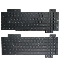NEW Russian/US Laptop Keyboard for Asus ROG Strix SCAR Edition GL703GS GL703GM RGB Backlight