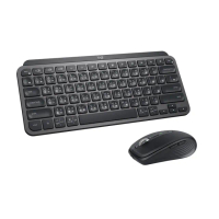 【Logitech 羅技】MX Keys Mini無線鍵盤 + MX Anywhere 3S無線行動滑鼠(石墨灰)