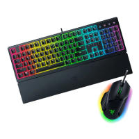 【Razer 雷蛇】買一送一★Ornata V3 雨林狼蛛 V3 中文有線鍵盤+Basilisk V3電競滑鼠組