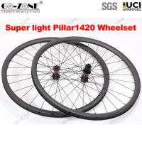 29er Carbon MTB Wheelset DT Swiss 240EXP Pillar 1420 Super Light Quick Release / Thru Axle / Boost Tubeless MTB Wheels 29