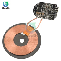 Wireless Charger Module Transmitter TYPE-C MICRO-USB 5V-12V 15W Fast Wireless Charger Module Transmitter PCBA Circuit Board Coil