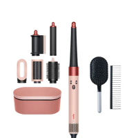 【dyson 戴森】HS08 Airwrap i.d.™ 藍牙多功能造型器/吹風機/吹整器/捲髮器(山櫻粉禮盒版 限定色)