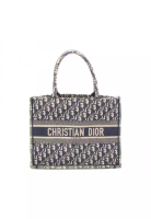 Christian Dior Pre-Loved Christian Dior BOOK TOTE book tote Medium oblique Handbag tote bag canvas N