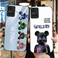 เคสโทรศัพท์สำหรับ VIVO V23E 5G/V23E เคสกระจก TPU อ่อน เคสโทรศัพท์