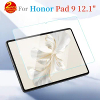 2Pcs Tempered HD Screen Protector For HUAWEI Honor Pad 9 2024 Protective Glass Film for Honor Pad 9 HEY2-W09 HEY2-W19 12.1"