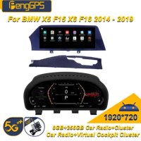 For BMW X5 F15 X6 F16 2014 - 2019 Autoradio Android Car Radio 2 Din Stereo Receiver Multimedia DVD Player GPS Navigation Unit