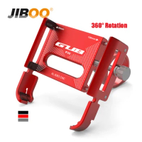 JIBOO 360 Degree Rotating Bike Phone Holder Mobile Support for Scooters MTB Motorcycle Cell Phone Holder Moto Cycling Equipment