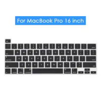 US Silicone Keyboard Cover For MacBook Pro 16 Inch 2019 A2141 model Keyboard Covers Film Scratch Proof Protect macbook pro 16