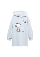 MANGO KIDS Snoopy Sweatshirt Dress