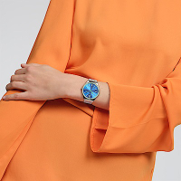 Swatch Skin Irony 超薄金屬系列手錶 MIDDAY SKY (38mm) 男錶 女錶