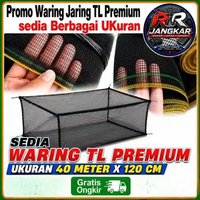 Waring TL Uk 40 Meter x 120 cm Jaring Ikan , Kandang Ayam Jaring Kebun