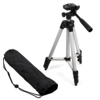 Newest Universal Professional Portable Aluminum Tripod Stand with Bag For Canon Sony Panasonic Nikon Camera