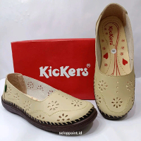 Sepatu Wanita Kickers Kekinian Terbaru Termurah Kode MK-50 Shoes Flat Kerja