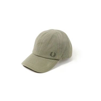 Topi FRED PERRY LOGO GREEN KHAKI CAP 100% ORIGINAL - OS ADJUST