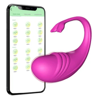 Wireless Bluetooth G Spot Dildo Vibrator for Women APP Remote Control Wear Vibrating Egg Clit Female Panties Sex Toys for Adult