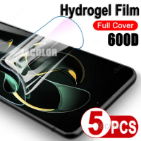 5pcs Full Cover Hydrogel Film For Xiaomi Redmi K60 Pro Extreme Ultra K60E K 60Ultra 60Pro 60Extreme Water Gel Screen Protector