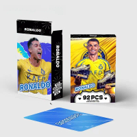 การ์ด Lomo, 92 ชิ้น, บาสเก็ตบอลอเมริกัน, ฟุตบอล, คริสเตียโน โรนัลโด, สติ๊กเกอร์ Kyrie Irving, บัตรผ่