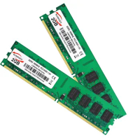 KAMOSEN DIMM DDR2 800Mhz/667Mhz 2GB RAM PC2-6400/PC2-5300 for desktop memory with guaranteed quality and compatibility
