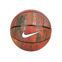 【NIKE 耐吉】SKILLS NEXT NATURE 3號籃球-訓練 室外 戶外 橘塗鴉藍白(N100703898703)