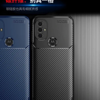 Carbon fiber texture phone case for Motorola Moto G Pure Edge G60 G Power G fast G60S G9 Plus soft silicone shockproof coque