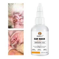 50ml Pet Ear Cleaner Pet Ear Excess Mites Removes Healthy Care Anti-ticks Cleaning Supplies Dog And Cat Products