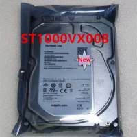 New HDD For Original Seagate Skyhawk 1TB 3.5" SATA 64MB 5900RPM For Surveillance Hard Disk For ST1000VX008
