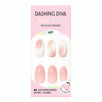 Dashing Diva/M薄型經典美甲片- 腮紅點點30片