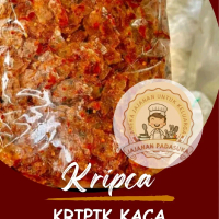 Jajanan Padasuka KRIPCA kripik kaca pedas daun jeruk 1 kg 500g 250g cocok untuk santai dan kumpul-ku