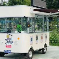 Garden Mobile Kitchen Removeable Food house Ice Cream Cart Coffee shop Hot Dog Kiosk Electric Food Booth House