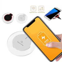New Crystal QI Wireless Charger Receiver Wireless Charging Pad Coil for Huawei iPhone XR Samsung S10 LG G7 V30 HTC Nokia SONY